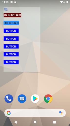 Android application Widget Recorder screenshort