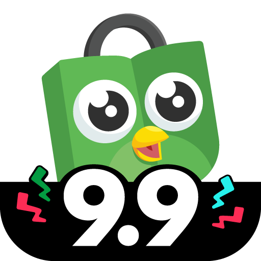 Tokopedia Guncang 9.9 logo