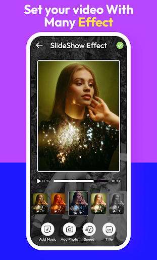 Photo Video Maker With Effect Screen 3