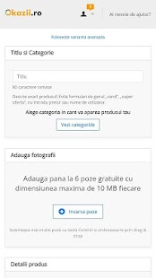 Okazii.ro Screenshot