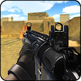 Gun simulation:Gun shooting battleground simulator icon