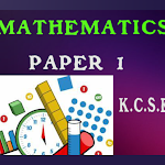 Cover Image of ดาวน์โหลด Mathematics paper one revision 1.0 APK