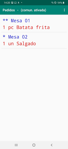 Pedidos cliente Screen 3
