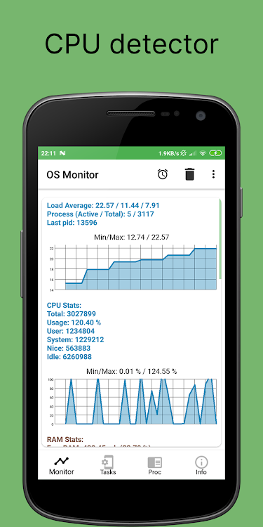 OS Monitor: system manager - 1.45 - (Android)