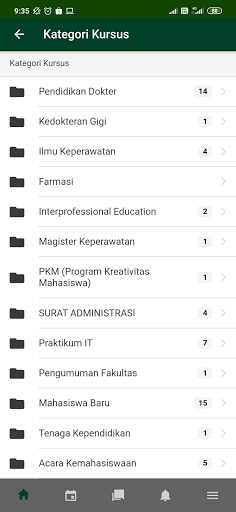 MyKlass Kedokteran UMY Screen 3