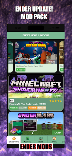 Enderite Mods for Minecraft PE Screen 3