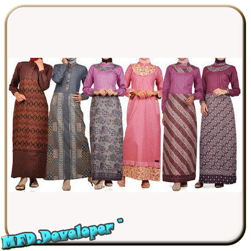 Modern Kebaya Model with Simple and Elegant Design