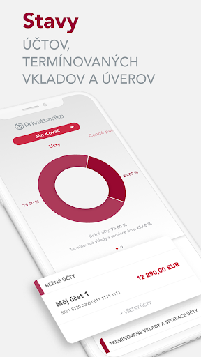 Privatbanka mobile Screen 2