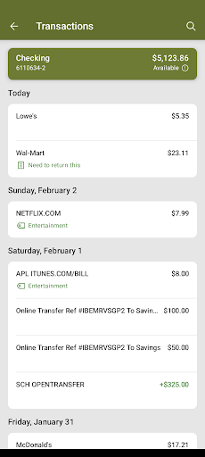 App screenshot