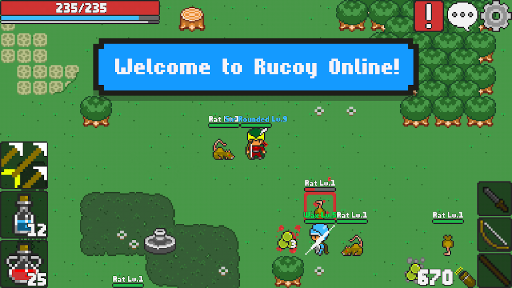 Rucoy Online - MMORPG MMO RPG 1.29.2 APK + Mod (Remove ads) for Android