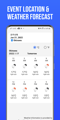 HAYA Calendar - Calendar, Note Screen 2