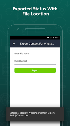 Export Contacts For WhatsApp 3.4 APK screenshots 4