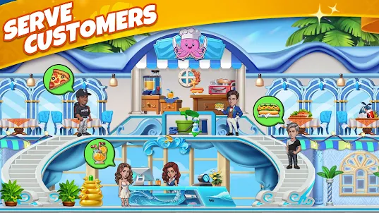 Resort Mania: build hotels