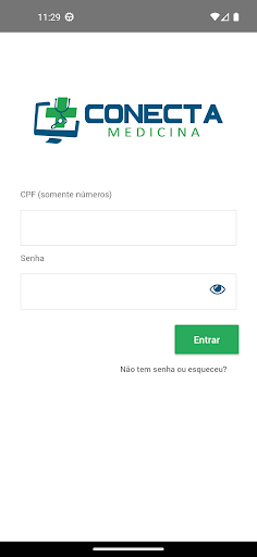 Android application Conecta Medicina screenshort