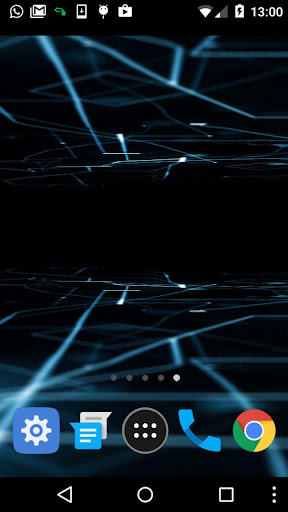 blue electric wallpaper Screen 2
