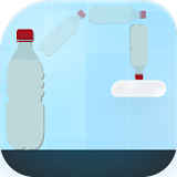 Filp  water bottle challenge icon