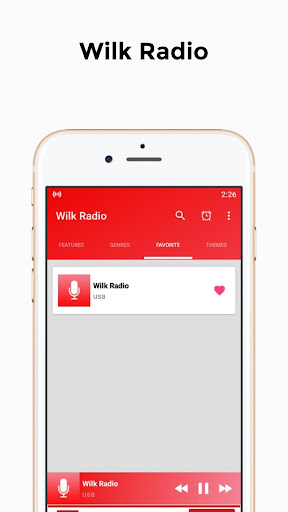 wilk radio App usa Screen 2