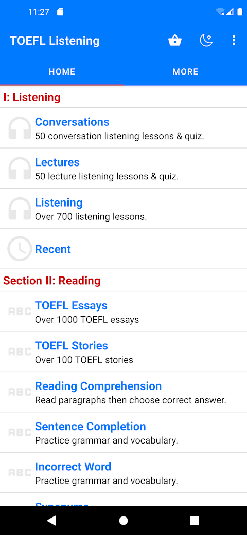 TOEFL Learning Englishのおすすめ画像1