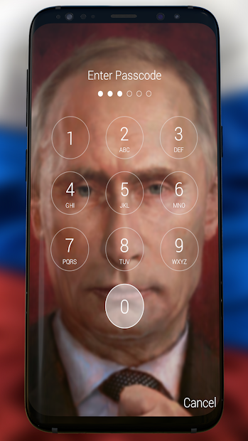 Captura 6 Lock Screen for Putin +Wallpapers android