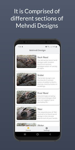 Android application Mehndi Design - Video Tutorial screenshort