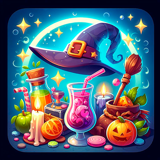 Witch and Magical Drinks