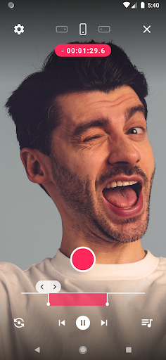 Android application CamSong - Camera with Song screenshort