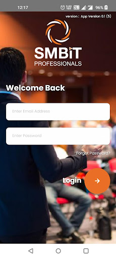 SMBiT Pro Conference App Screen 2