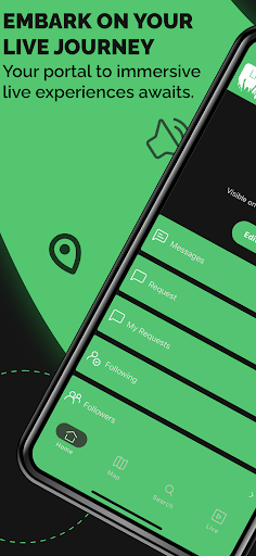 Android application Eventshubb Live View screenshort