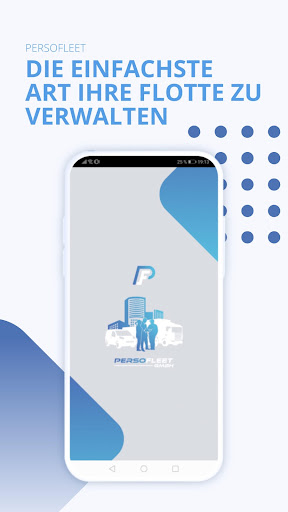 Android application PersoFleet screenshort