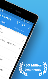 Simple Radio u2013 Live AM FM Radio & Music App Varies with device screenshots 2