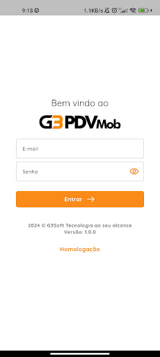 Android application G3PDV - Mobile screenshort