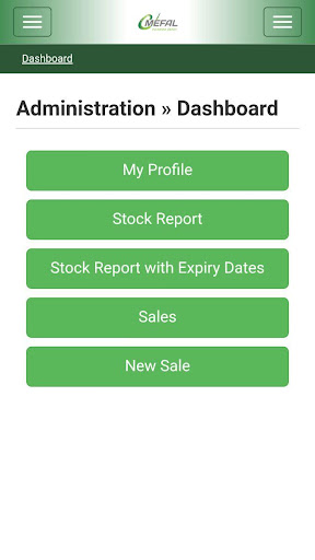 Android application Mefal Pharma Depot - Portal screenshort
