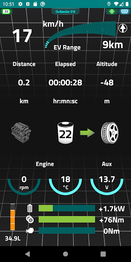 Android application PHEV Watchdog screenshort