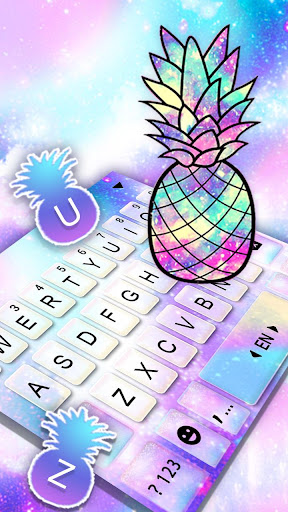 Pineapple Galaxy 2 Keyboard Th Screen 2