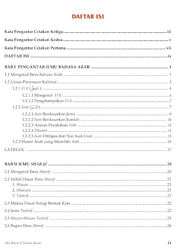 Ilmu Sharaf Untuk Pemula