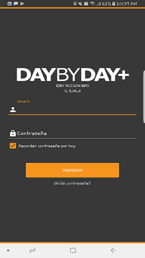 Android application DayByDay+ screenshort