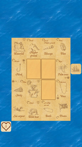 Android application Marooned is a cards solitaire screenshort