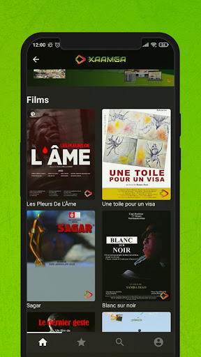 Android application xaamga screenshort