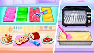 Game screenshot Ice cream Cake Maker Cake Game mod apk