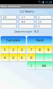 Matrix Determinant Calculator Unknown