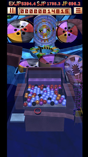 Android application Coin Pusher physics lottery screenshort