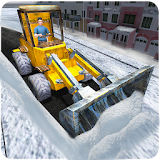Snow Rescue Excavator Crane 3D icon