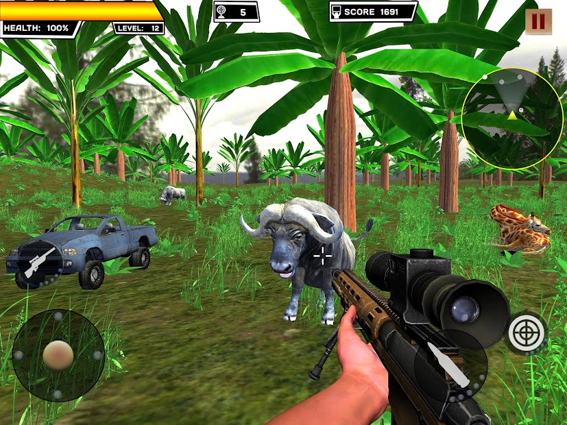 Captura 12 Caza de animales: tirador de acción armada Safari android