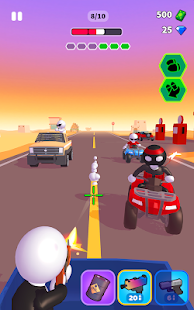 Rage Road - Schießen Spiele Screenshot