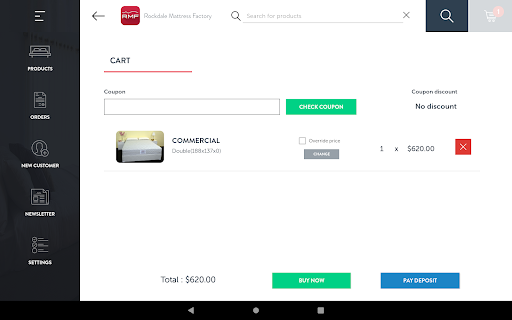 RMF Point Of Sale Screen 3