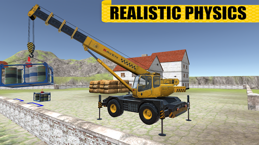 Crane and Tractor Simulation Game 1.6 screenshots 5