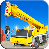 Heavy Cargo Ship Manual Crane Operator Fun Sim 3D icon