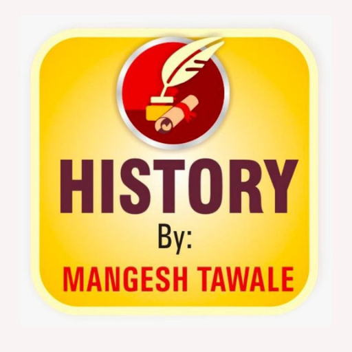 history by Mangesh Tawale logo