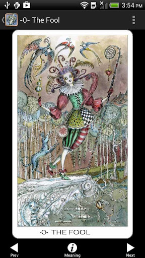 Screenshot of Paulina Tarot