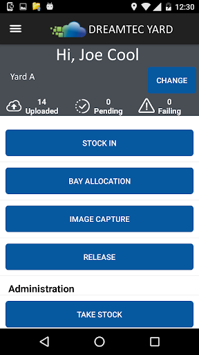 Android application Dreamtec Yard screenshort